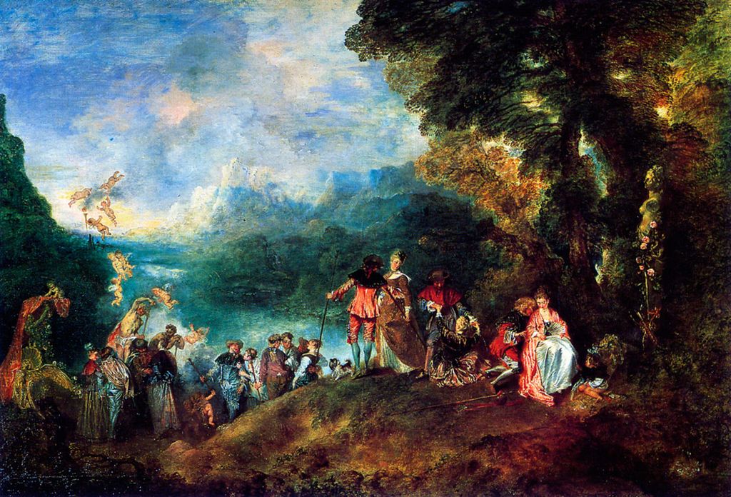 Jean Antoine Watteau Embarquement pour l'ile de Cythère 1717.jpg